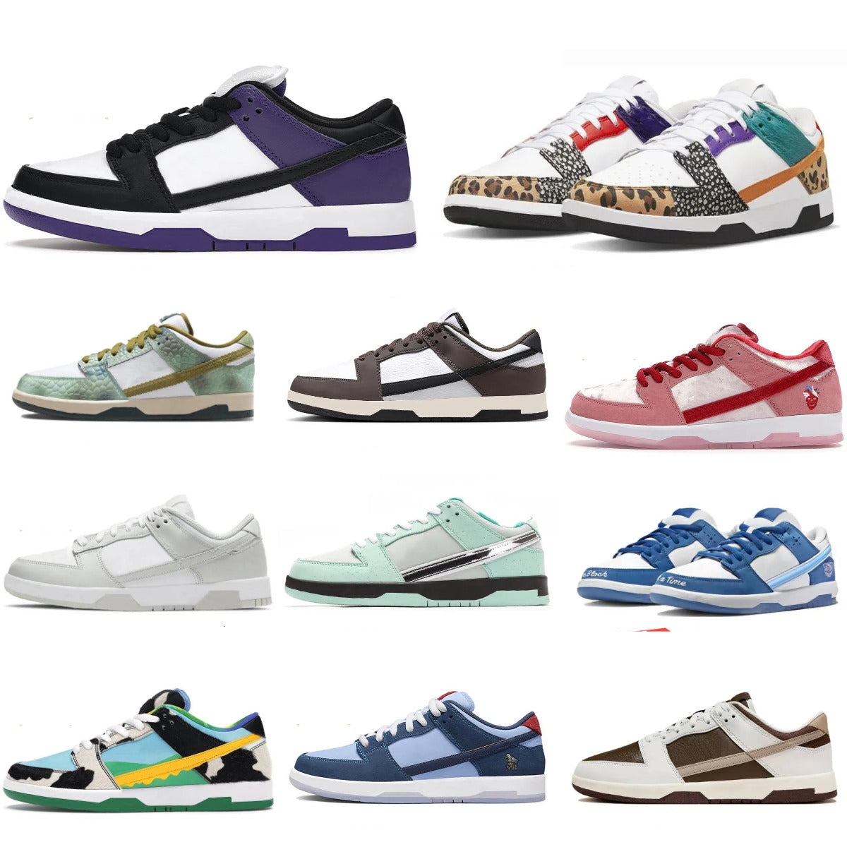 Designer Low Alexis Sablone Sports Shoes Trainers Triple Black White Grey Fog Jarritos Pink Blue GS Casual Shoes Leather Girls Bubbles Men Women Out