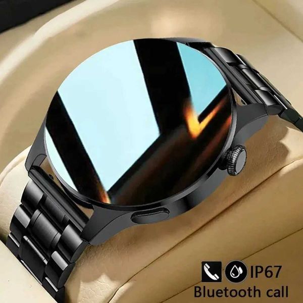 2024 New Smart Watch 4 Pro Men 420*420 AMOLED Sn GPS etooth Calls Waterproof Watches Blood Oxygen Sports Smartwatch WomanXJ250108