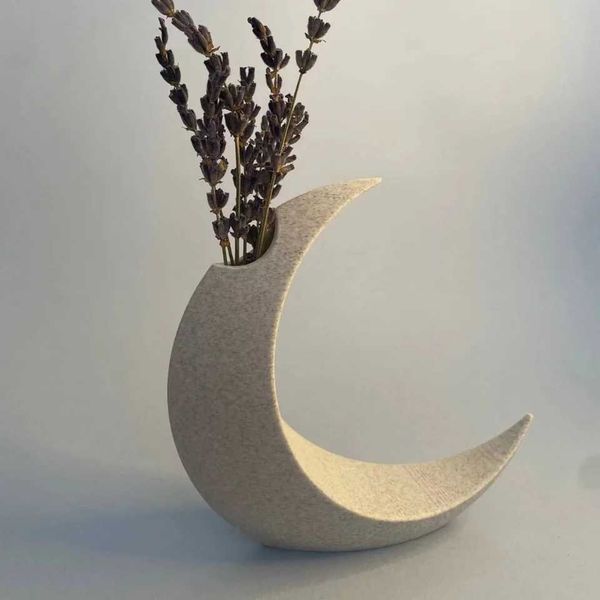 Plastic Plant Pot Unique Shaped Flower Vase for Wedding Party Living Ro Bedro Off Decor Ramadan DecorationT250117