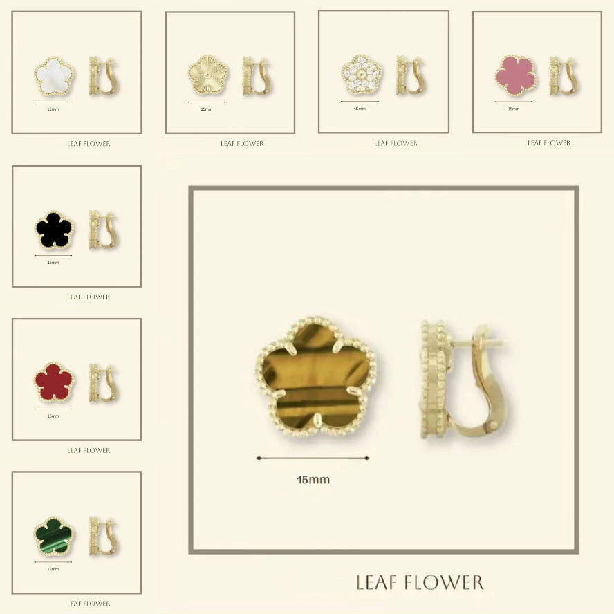 clover earrings designer earrings for woman jewlery rose gold classic earrings 925 sterling silver jewelry jewellery fashion mother of pearl flower