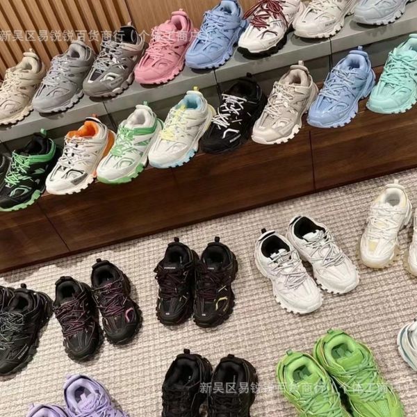 3.0 Family Plus Third Generation Paris Track Shoes for Men and Women Couple Shoes Triple Outdoor Dad Shoes