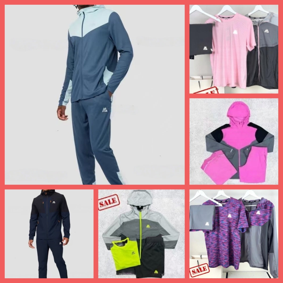 New montirexs tracksuit Men Women Fitness Running Set Sportswear Long Sleeve Pants 3 Piece Set with Logo Designer Sports Suit dc