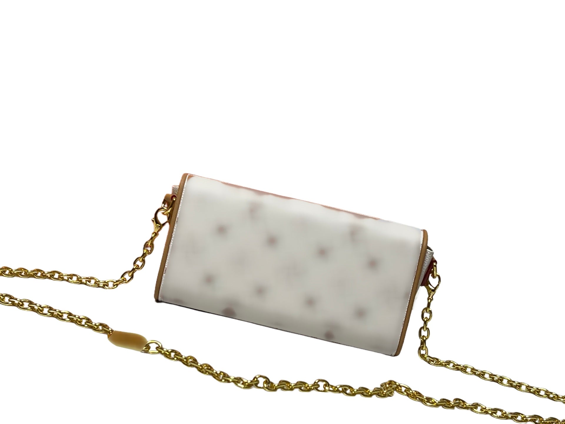 With the original design of trendy style and leather trimmings, it is suitable for both the eye-catching cross-body bag or handbag.