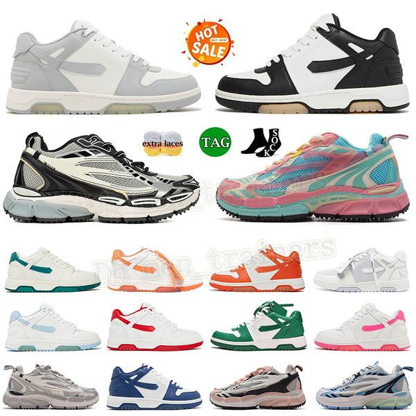 2025 Plate-forme Low Tops OOO Out Of Office White Sneakers Luxury Mesh Be Right Back Black Grey Gog Beige Pink Walking Trainers Outdoor Skat
