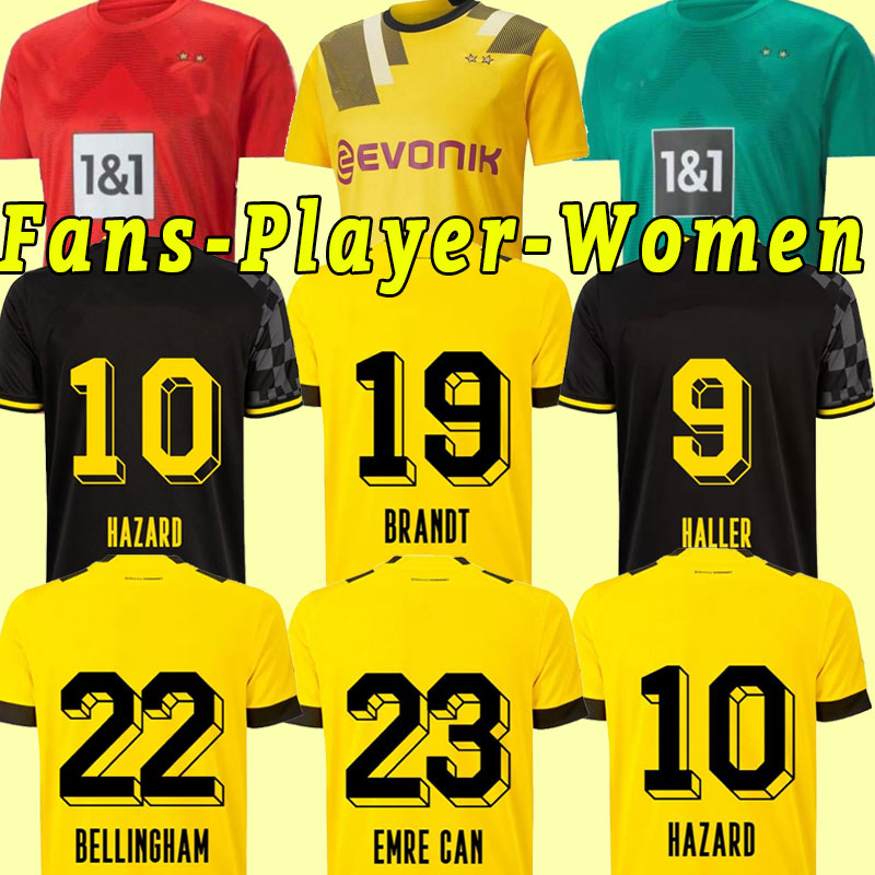HAALAND REUS 22 23 dortmund soccer jersey FANS player 2022 2023 football shirts BELLINGHAM men kids REYNA BRANDT EMRE CAN HALLER Guerreiro goalkeepe