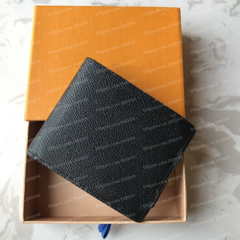 Top Quality Men Women Wallets Mens Leather Wallet Fashion Man Purse Multi-card Open Card Holders Purses With Box