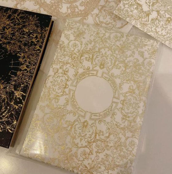 Notepads Designer Notebook Student Notebook+Signature Pen Set Business Notebook Set