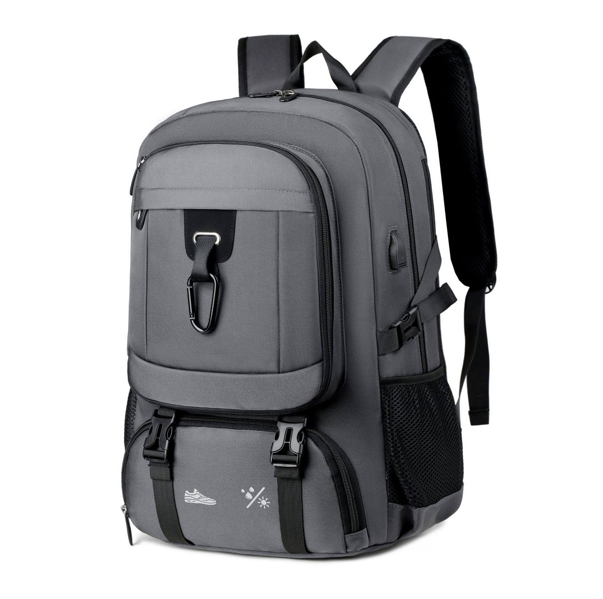 F488-Backpack men and women multifunctional business computer bag large capacity travel bag business trip luggage