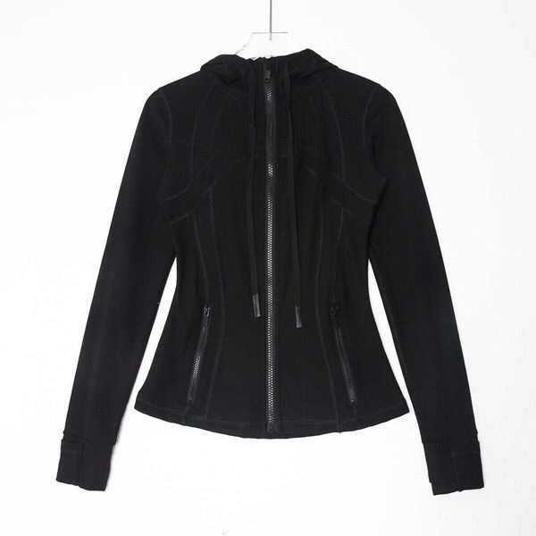 Yoga Jacket Women Define Workout Sport Coat Fitness Jacket Sports Quick Dry Activewear Top Solid Zip Up Sweatshirt Sportwear Llululemenjacke