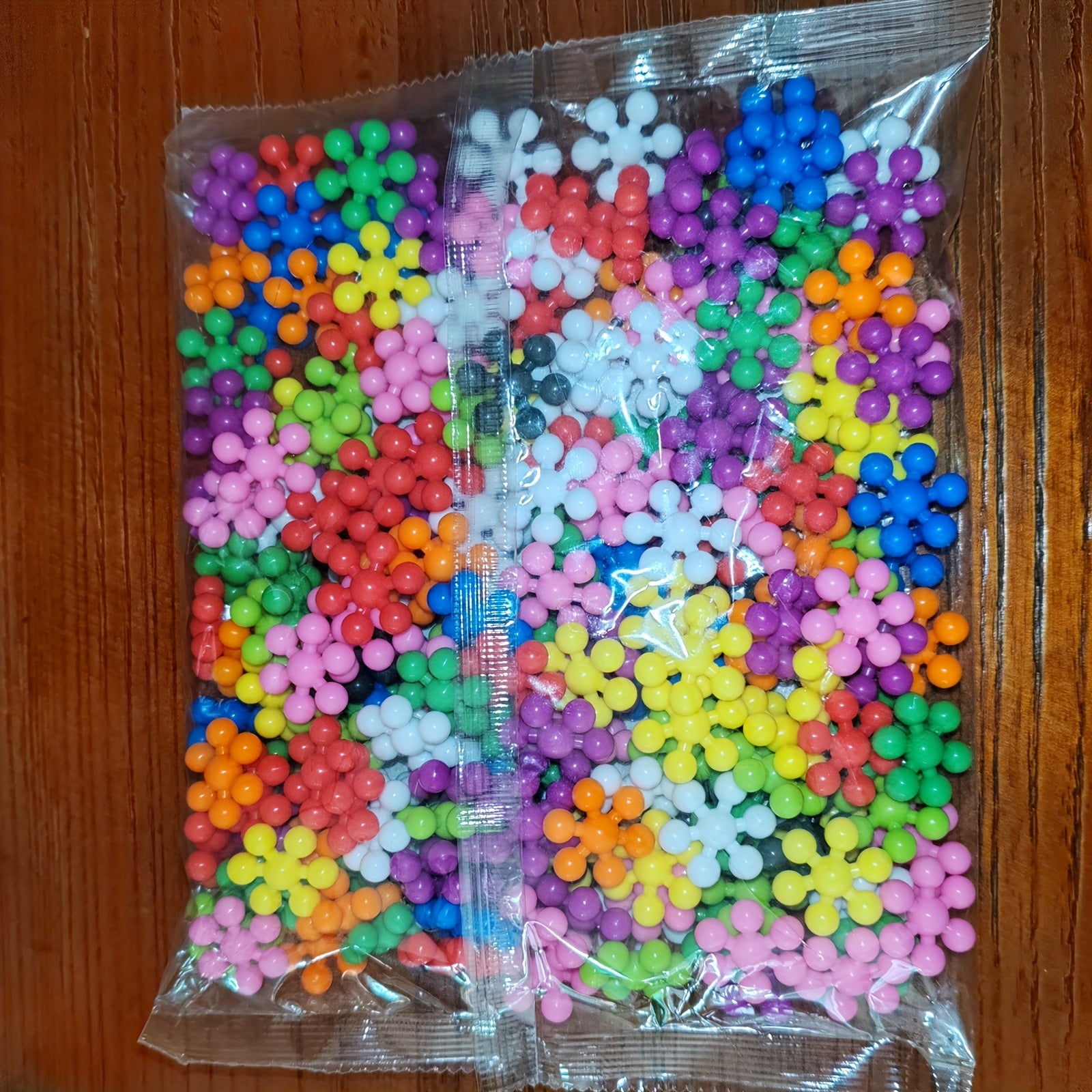 TEMU 100pcs-200pcs-300pcs Plum Building Blocks 3d Snowflake Stem Interlocking Building Blocks Diy Interlocking Puzzle Tree Trunk Education Plastic