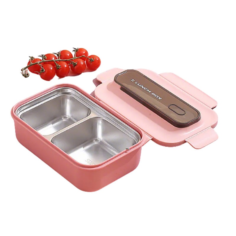 Sleek Reusable Food Storage Tray - Multipurpose Kitchen Gadget Ideal for Office & School Lunches