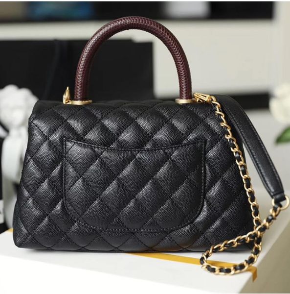 10A High quality l Luxuries Designers Shoulder red and black Handbag bag Designer Women highquality Cross Body Bags quality Classic Caviar