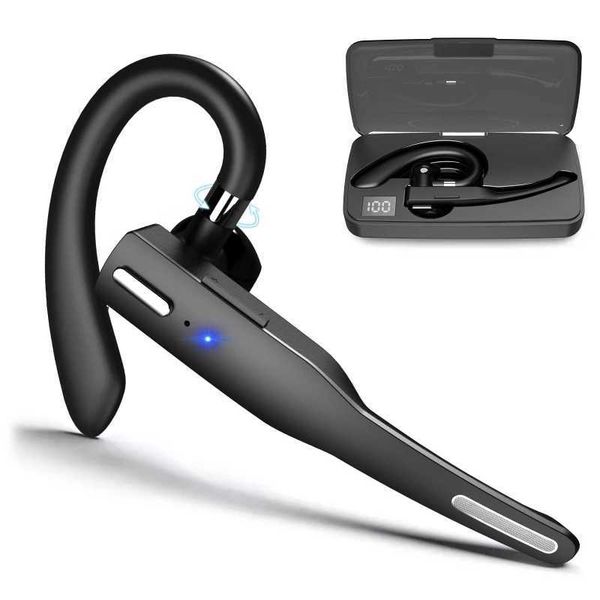 YYK525 Single Ear Bluetooth-compatible Headset Ear-hook Earbuds for Sports Running Gym Compatible with Type-C PhonesCL240801