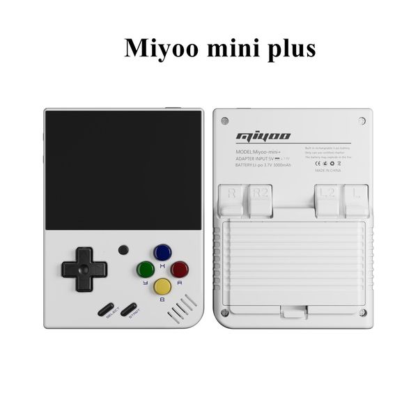 Portable Game Players 3 5 inch MIYOO Mini Plus Retro Handheld Console Open Source Miyoo mini Video Games Player Box Kids Gift 230731