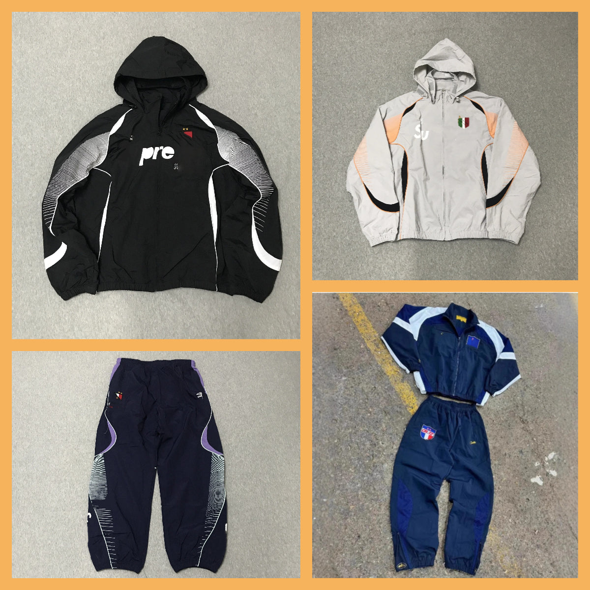 Men&#039;s Tracksuits Y2K Hip-Hop Letter Zipper Hoodie Loose High Street Set Classic Causal Streetwear Pullovers Fashion Size S-XL