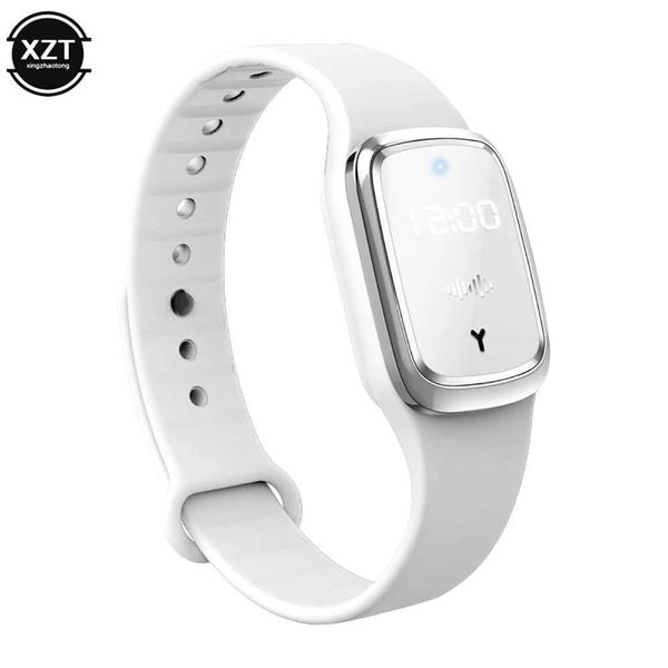 High Quality Trasonic mosquito repellent bracelet with clock body temperature monitoring function summer indoor and outdoor intelligent PC O