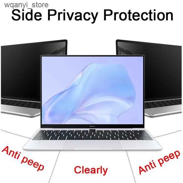 Tablet PC Protectors Privacy Protection Film For MateBook D14 D15 X 14.2 MagicBook Pro 16.1 13 14 15.6 Inch Anti-peep-spy Screen Protector L