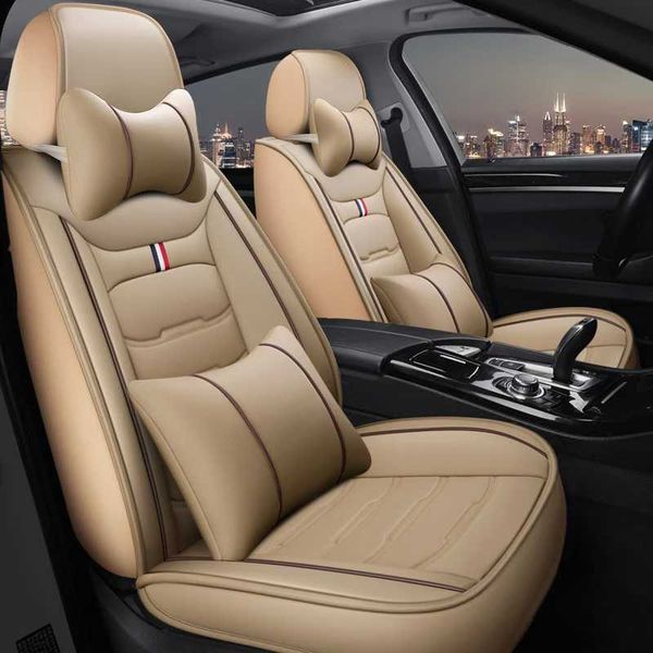 WZBWZX Covers Universal Leather Seat Cover For Mercedes Benz All Models E Class GLK GLC S600 400 SL W212 W211 SLK Car Accessories T240520 K