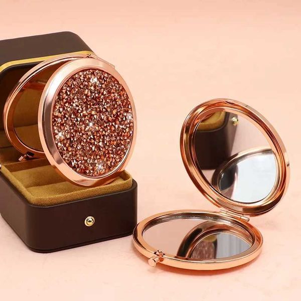 Custom Mini Bling Makeup Pocket MirrorXJ241213