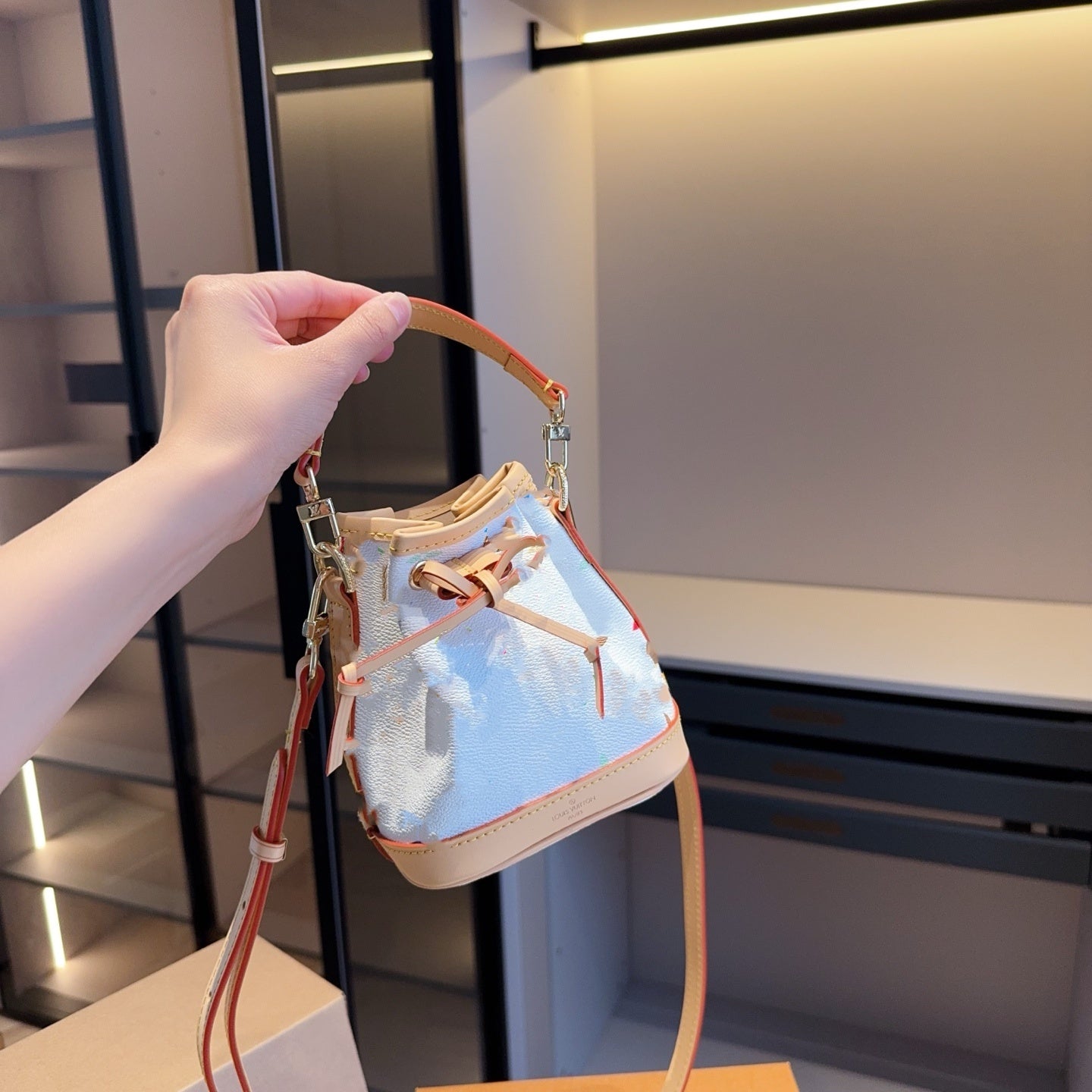 new women shoulder bag leather takashi murakami handbag luxury designer baguette canvas tote colorful bag composite lady