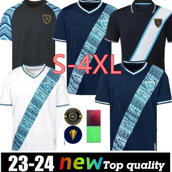 2023 2024 Guatemala National Team Mens Soccer Jerseys S-4XL third 23 24 LOM CEBALLOS PELEG OSCAR SANTIS Home White Away Football Shirts Adul