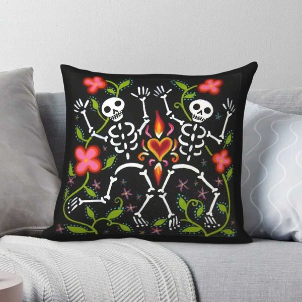 Eternal Love pillowcase Polyester Linen Velvet Pattern Zip Decor pillow Case Bed Cushion CoverM240717