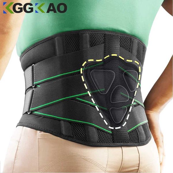 Waist Tummy Shaper Lumbar Pad Back Support Elastic Double Compression Belt for Lower Back Pain ReliefScoliosisHerniated DiscSciatica Men Wom