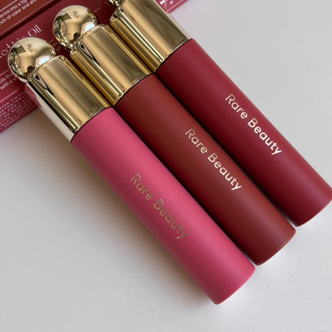 Rare Beauty Lipgloss Selena Gomez Soft Pinch Tinted Lip Oil 3ml Liquid Lipstick Lip gloss Honesty Serenity Hope Happy Joy Lip balm Long Lasting Mois