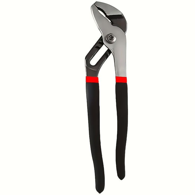 TEMU Heavy-duty Water Pump Pliers - Multi-functional Adjustable Pipe Wrench With Non-slip Grip, Pipe Clamp & Spanner For Plumbing, Kitchen Sink,