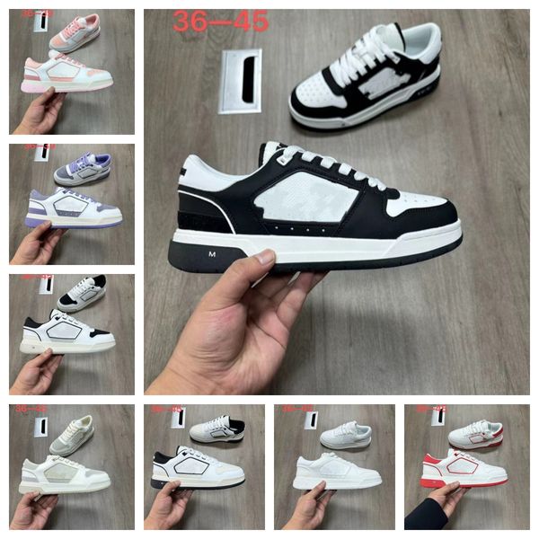 Low top Casual Sports Shoes for men women Skateboarding Shoes Platform Running Shoes MA-1 lace-up Bread Trainers Luxury Mesh am Sneakers Siz