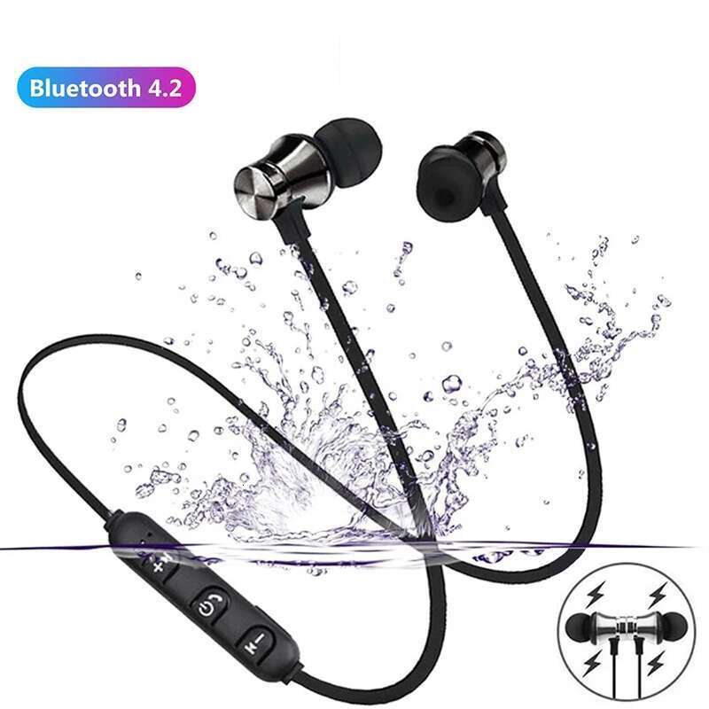 XT11 Magnetic bluetooth Earphone Sport Running in-ea Wireless Gaming Headset With Mic Neckband sport Earbuds Earphones