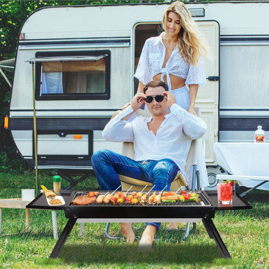 NewHome Foldable Tabletop BBQ Grill