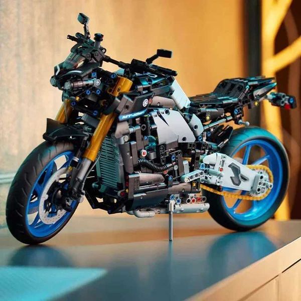 Blocks Blocks New technology motorcycle model building block advanced set 1478pcs for adult creative DIY toy gift decoration H241116 Y240208