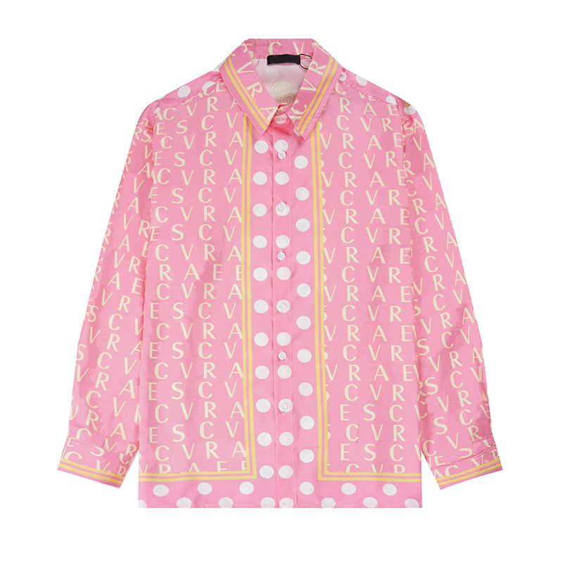 Designer Shirts Mens Fashion Geometric classic print black bowling shirt Hawaii Floral Casual Shirts Men Slim Fit long Sleeve