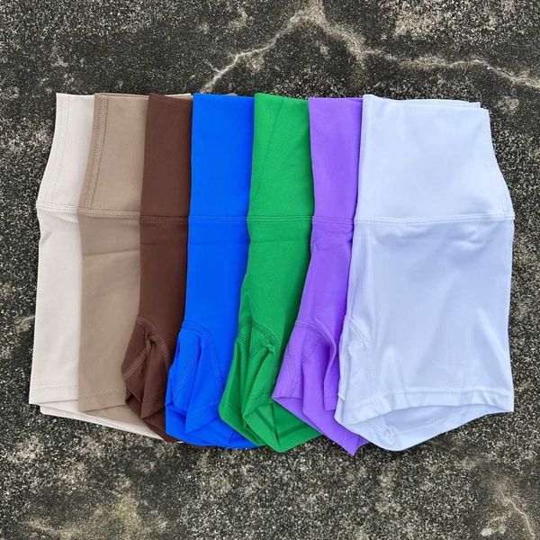 Women Fitness Sport Short High Waist Gym Leisure Yoga Short Legging Soft Tight Athletic Squatting Proof Comprehensive TrainingXJ250111