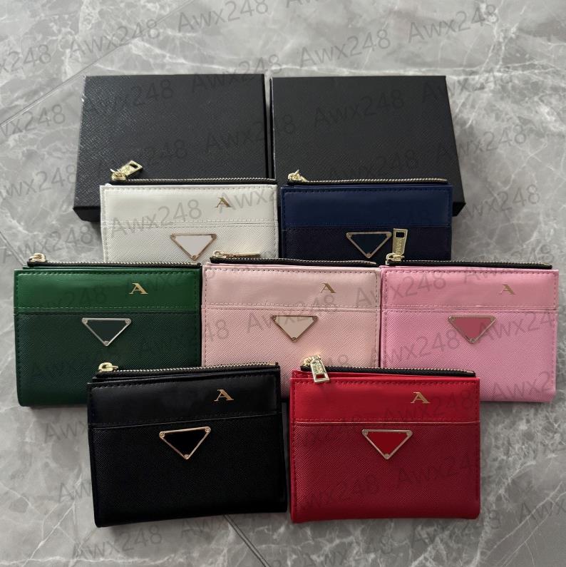 Designer Wallets Fashion Women Men Wallet Genuine Leather Wallet Single Zipper Lady Ladies Classic Coin Card holder Bag Purse With Box