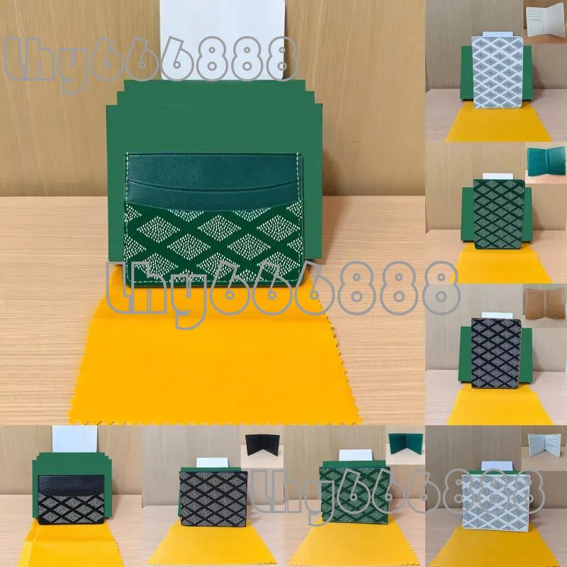 Wallet designer card holder mens women cardholder pattern design wallet leather a variety of colors to choose fashion temperament versatil 666888