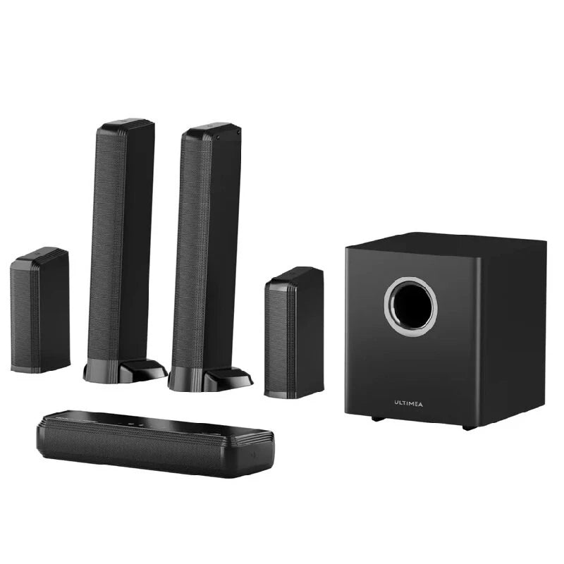 ULTIMEA Apollo S90 Dolby Atmos Soundbar 470W 9.1CH Detachable Surround Sound System with 6.5-Inch Subwoofer 10 Drivers S