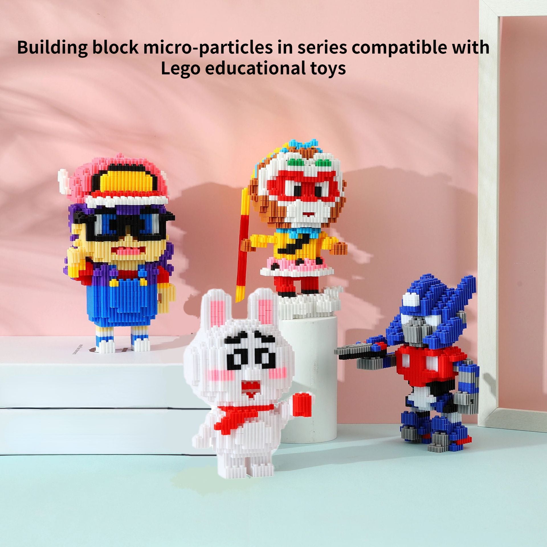 Legos DIY Educational Toys Gifts for Adult Children Assembled Particle Building Blocks Micro Particle Series Compatible with Lego Puzzles