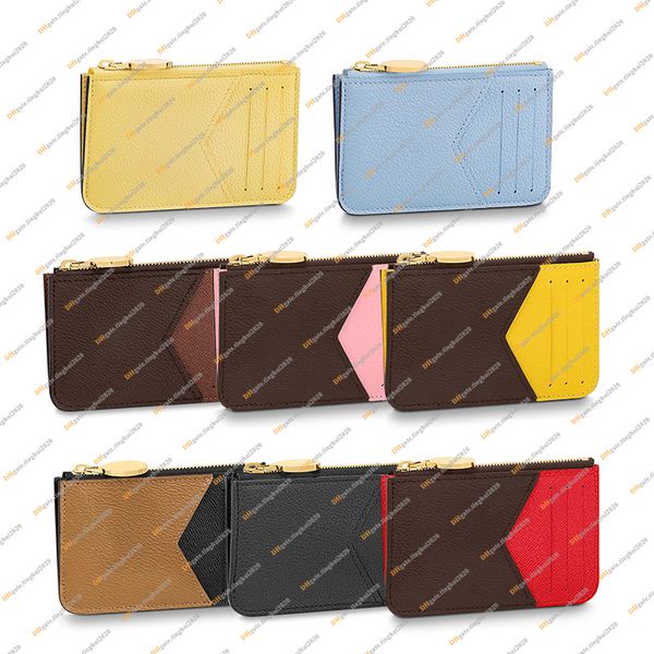 Ladies Fashion Casual Designer Luxury Romy Card Holder Wallet Coin Purse Key Pouch Credit Card Holder TOP Mirror Quality M81880 M81912 M8188