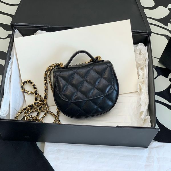 Clutch Bag With Chain Designer Handbag 10A Calfskin Crossbody Lipstick Bag Luxury Change Purse With Box C113