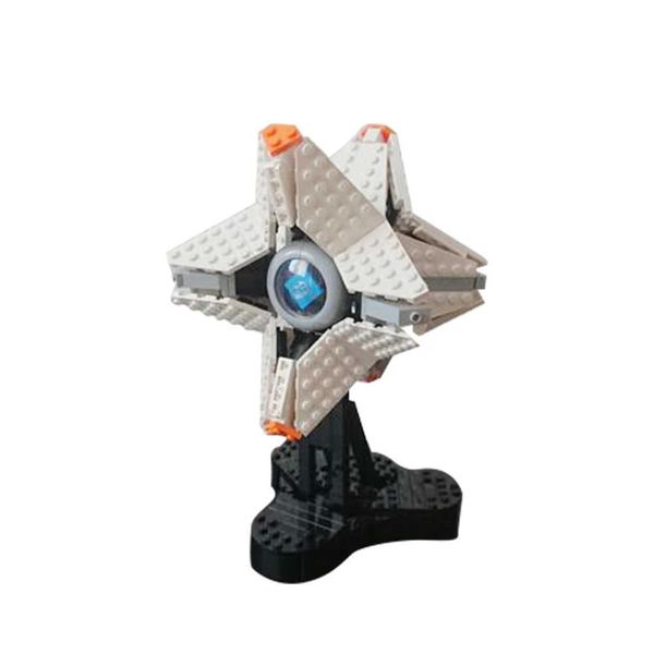 Moc Luminescent Ghost Shell Brick Model Building Blocks Set For ed Generalist Shell Lightfall Game Bricks Toys Kid Gifts Z241225