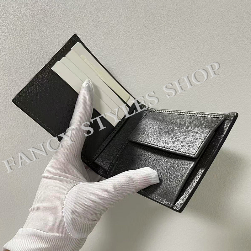 Fancy Quality Fashion Men&#039;s Wallet Card Holders Purse with Gift Box