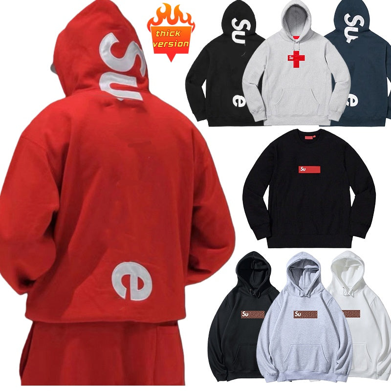 designer mens superme hoodie men hoodies designer for men superme hoode sweatshirt tech fleece Hoodie mens tracksuit hoodies superme thick version S