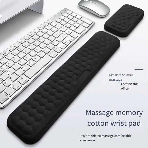Wrist protection keyboard and mouse pad memory cotton wrist pad silicone wrist pad Y250110