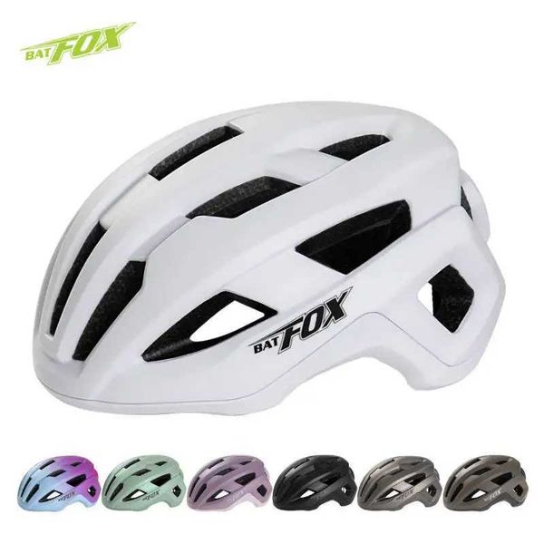 Cycling Helmets BATFOX 2024 Ultralight Road Mountain Bike Helmet Cycling MTB Men Women Integrated Molding Bicycle Racing Helmet Casco Ciclis