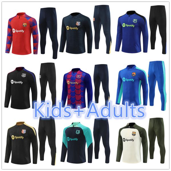 24 2025 chandal baRCElone Tracksuit LAMINE YAMAL LEWANDOWSKI soccer TRAINING barcelonaES 23 24 25 GAVI PEDRI FERRAN men kids kit football Tr