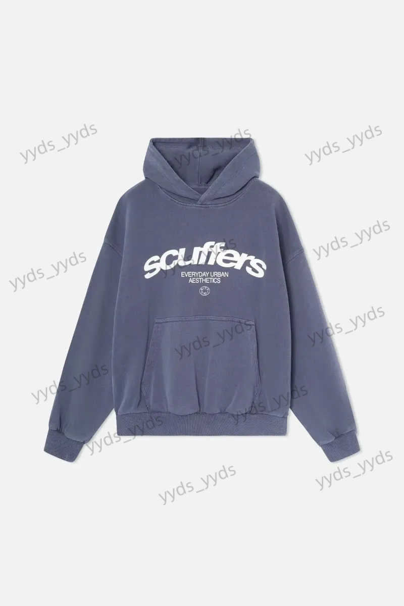 Scuffer hoodie Mens Designer Hoodie Sweater Shirts Thick High Neck Warm Pullover Slim Knit Knitting Hoody Hooded Sweatshirt Jumpers Oversize S-5XL T