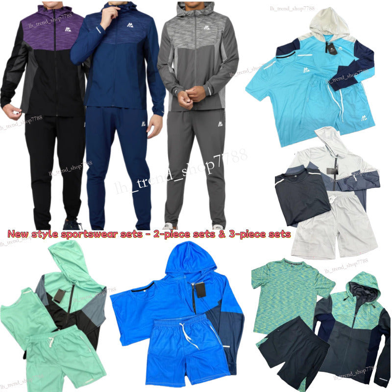 montirexs tracksuit High quality 3-piece set designer shorts and t shirt monterex tracksuit Men&#039;s Short Sleeve Set Men&#039;s T-Shirt Women&#03