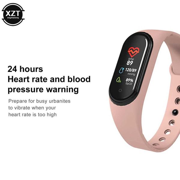 Hot Sale Smart Wah smart wristband IP65 waterproof Wah blood pressure monitor fitness tracker sports bracelet T241114